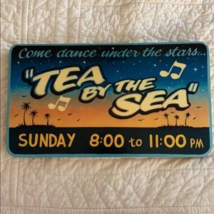 Cute vintage looking sign kitchen Tea By the Sea